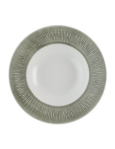 Assiettes à bord large Churchill Bamboo 280 mm - Lot de 12