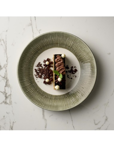 Assiettes Bamboo Alpine 206 mm - Lot de 12 | Churchill