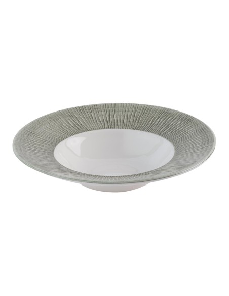 Assiettes bord large Churchill Bamboo 231mm - lot de 12