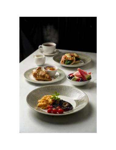 Assiettes Bamboo Alpine Churchill 167 mm - Lot de 12