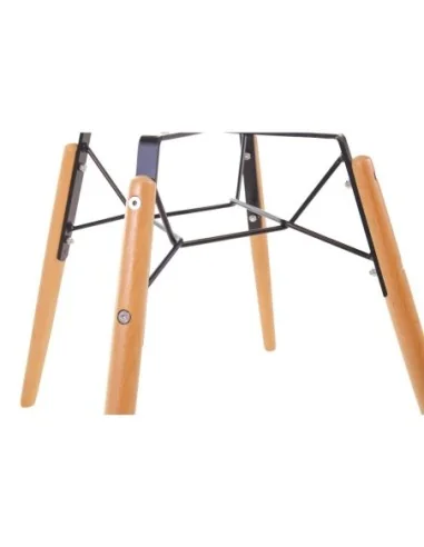 Chaise moulée PP avec structure métallique Arlo Bolero grise (lot de 2)