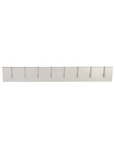 Porte-fiches à 8 ressorts Louis Tellier 625mm - Inox