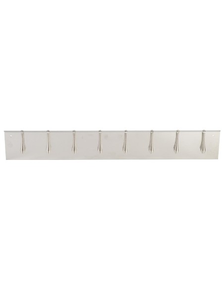 Porte-fiches à 8 ressorts Louis Tellier 625mm - Inox