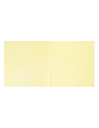 Chiffons non tissés Jantex jaunes - lot de 50