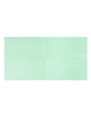 Chiffons non tissés Jantex verts - lot de 50