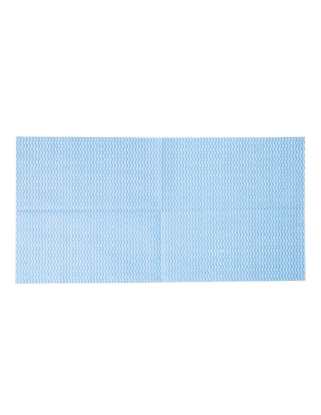 Chiffons non tissés Jantex bleu - lot de 50