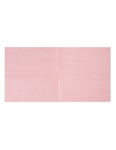 Chiffons non tissés Jantex rouges - Lot de 50