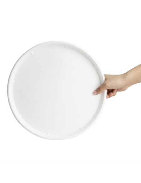 Assiettes rondes en bagasse Fiesta 304 mm - lot de 50
