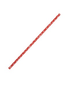 Pailles en papier Fiesta Compostable flocon de neige 210 mm - Lot 250