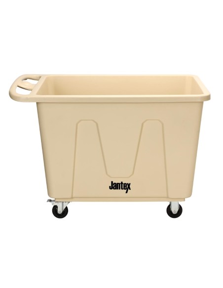 Chariot à linge Jantex 350L - 100kg - Beige