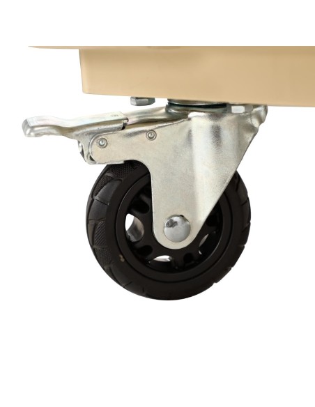Chariot à linge Jantex 350L - 100kg - Beige