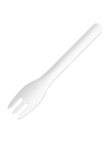Fourchettes en papier Fiesta Compostable 155 mm - Lot de 100