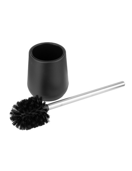 Brosse et support WC noir Jantex - Nettoyage efficace