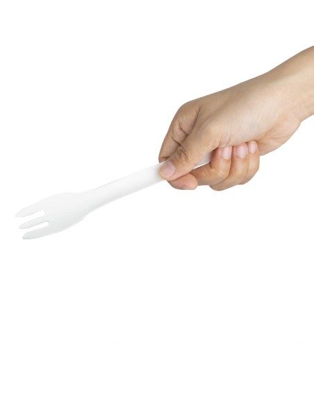 Fourchettes en papier Fiesta Compostable 155 mm - Lot de 100
