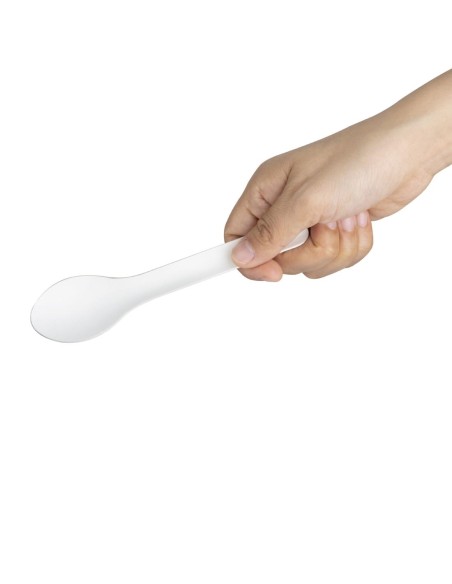 Cuillères en papier Fiesta Compostable 150 mm - Lot de 100