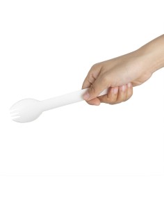 Cuillères en papier Fiesta Compostable 160 mm - lot de 100 2