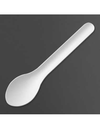 Cuillères en papier Fiesta Compostable 150 mm - Lot de 100
