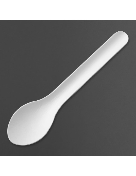 Cuillères en papier Fiesta Compostable 150 mm - Lot de 100