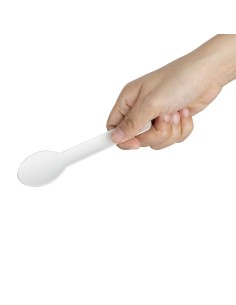 Cuillères à café en papier Fiesta Compostable 132 mm - lot de 100 2