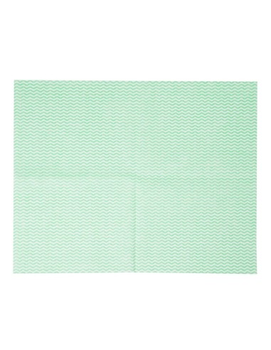 Chiffons non tissés Jantex verts - lot de 25