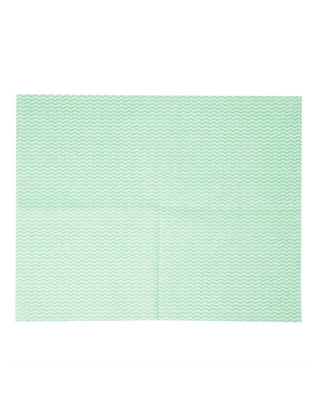 Chiffons non tissés Jantex verts - lot de 25