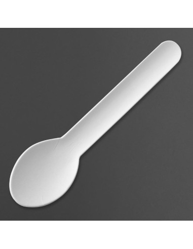 Cuillères à café en papier Fiesta Compostable 132 mm - lot de 100