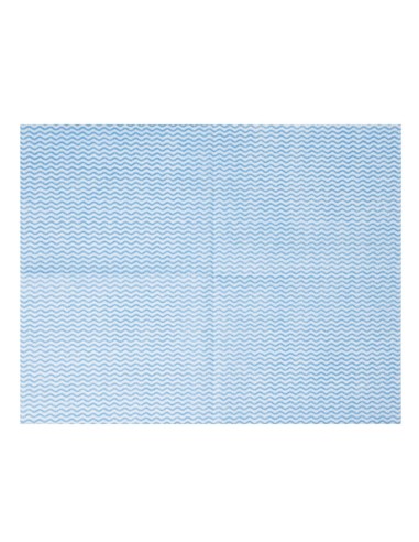 Chiffons non tissés Jantex bleus - lot de 25