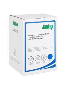 Chiffons de nettoyage compostables Jantex Green - Lot de 200 2