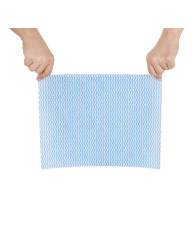 Chiffons de nettoyage compostables Jantex Green - Lot de 200