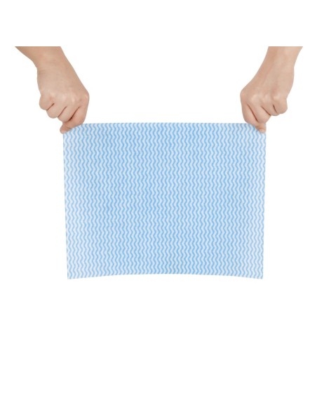 Chiffons de nettoyage compostables Jantex Green - Lot de 200