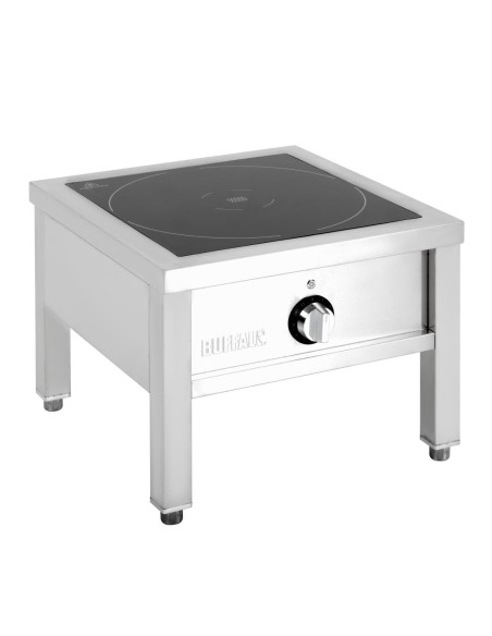 Grande plaque induction Buffalo 8kW - inox robuste