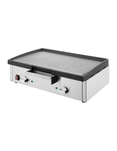 Plancha en fonte extra large Buffalo 3kW - 615 mm