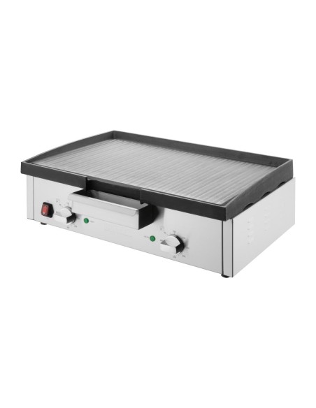 Plancha en fonte extra large Buffalo 3kW - 615 mm