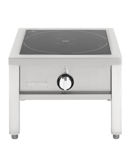 Grande plaque induction Buffalo 8kW - inox robuste