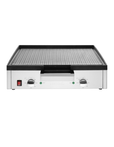 Plancha en fonte extra large Buffalo 3kW - 615 mm