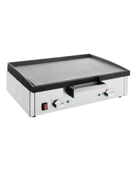 Plancha en fonte extra large Buffalo 3kW - 615 mm