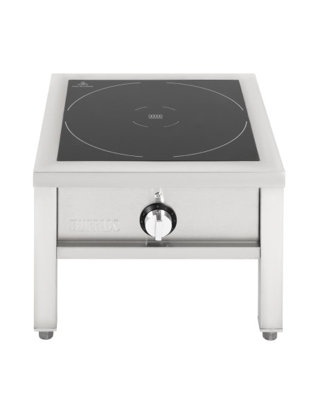 Grande plaque induction Buffalo 8kW - inox robuste