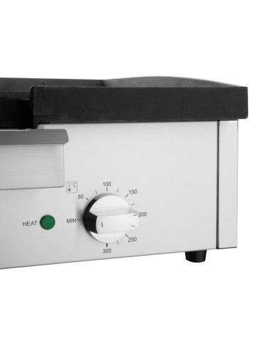 Plancha en fonte extra large Buffalo 3kW - 615 mm