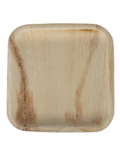 Assiettes carrées Fiesta Compostable 200mm - lot de 100
