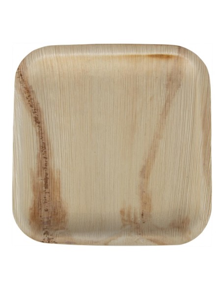 Assiettes carrées Fiesta Compostable 200mm - lot de 100
