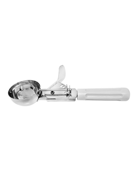 Cuillère à glace Hygiplas blanche 50 ml - Portion précise