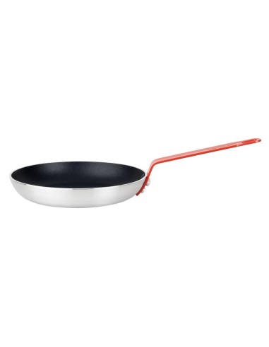 Poêle Hygiplas Teflon Platinum Plus 24 cm - Rouge