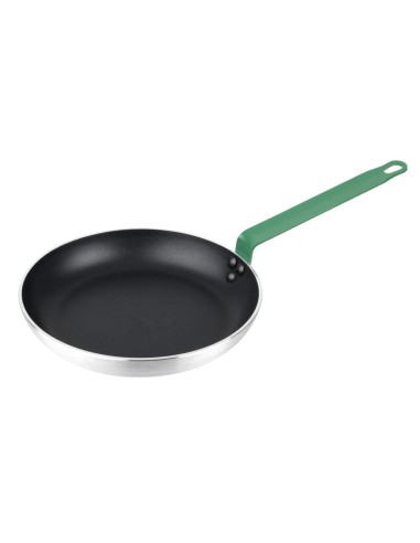 Poêle antiadhésive Hygiplas Teflon Platinum Plus 280 mm - Vert