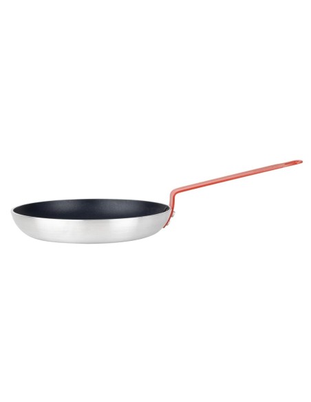 Poêle antiadhésive Teflon Platinum Plus Hygiplas 28 cm rouge