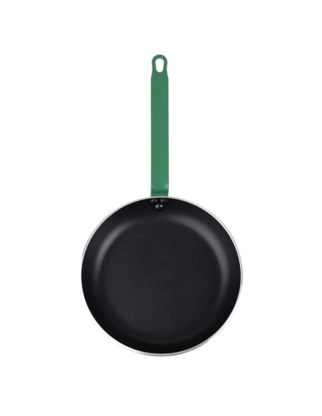 Poêle antiadhésive Hygiplas Teflon Platinum Plus 280 mm - Vert