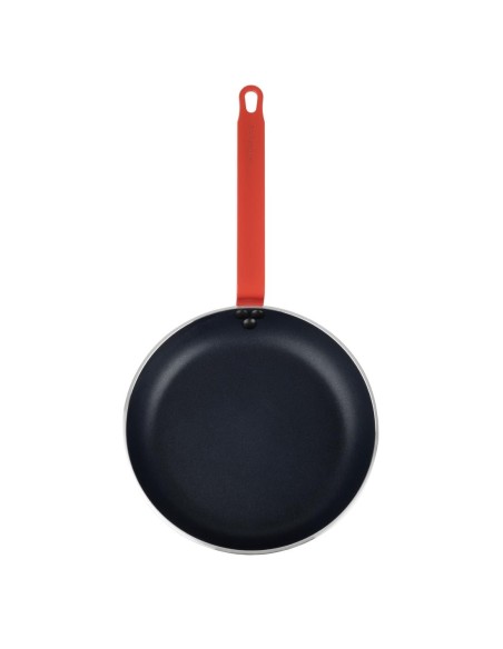 Poêle antiadhésive Teflon Platinum Plus Hygiplas 28 cm rouge