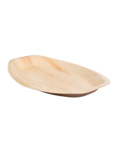 Assiettes ovales en feuilles de palmier 360mm, lot de 100