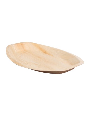 Assiettes ovales en feuilles de palmier 360mm, lot de 100
