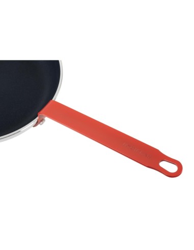 Poêle antiadhésive Teflon Platinum Plus Hygiplas 28 cm rouge