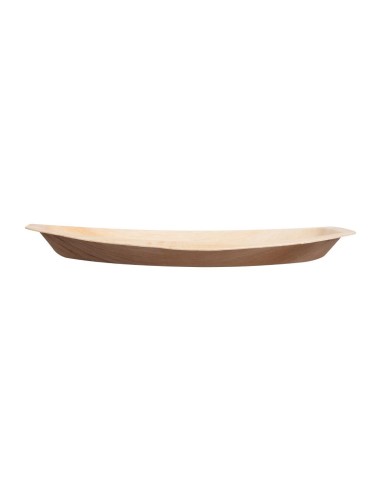 Assiettes ovales en feuilles de palmier 360mm, lot de 100